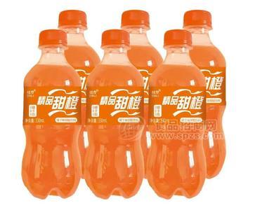 结力橙子味碳酸饮料330ml