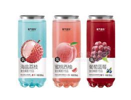 氧气音乐蜜桃双柚复合果蔬汁饮品