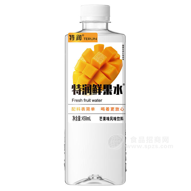 特润鲜果水芒果风味饮料450ml