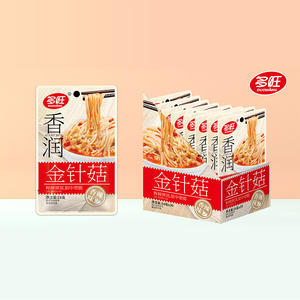 多旺香辣味金针菇休闲食品24gx20