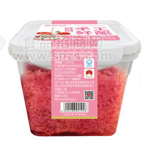 米姥姥手工鲜酿(红玫瑰味）米酒650g