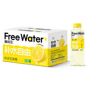 鲜点子西西里柠檬味维生素饮料580mlx15瓶