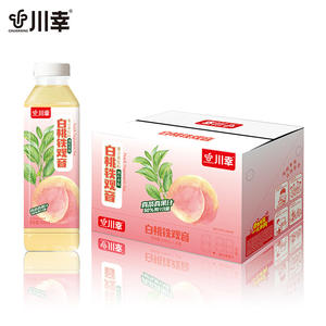 川幸白桃铁观音50%果汁茶饮料600mlx15瓶