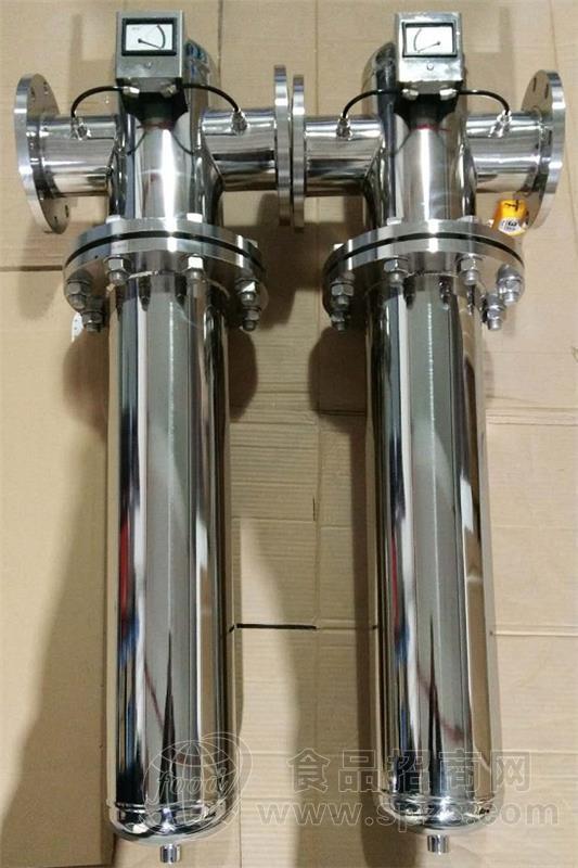 不锈钢316L气体除菌过滤器 氢气高压过滤器