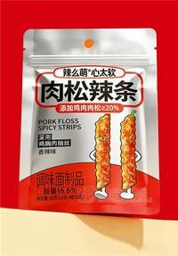 辣么萌肉松辣条调味面制品60g