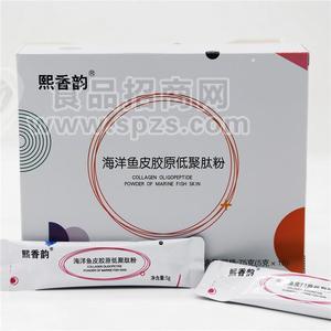 中食都庆海洋鱼皮胶原低聚肽粉75克