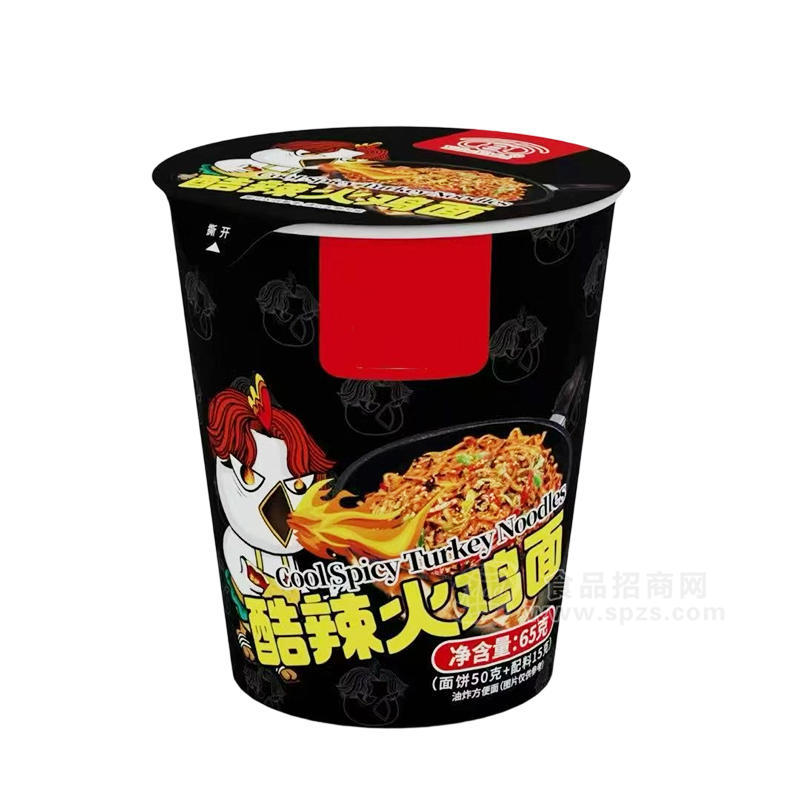 酷辣火鸡面方便面方便食品2元杯面2元泡面拌面小学生零食65g