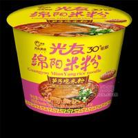 光友绵阳米粉笋子鸡味（桶装）110g*12桶