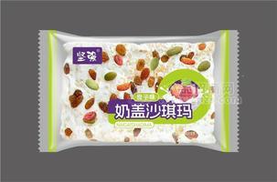 坚强奶盖沙琪玛提子味