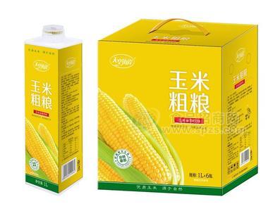 天空海岸玉米汁玉米粗粮饮料1L