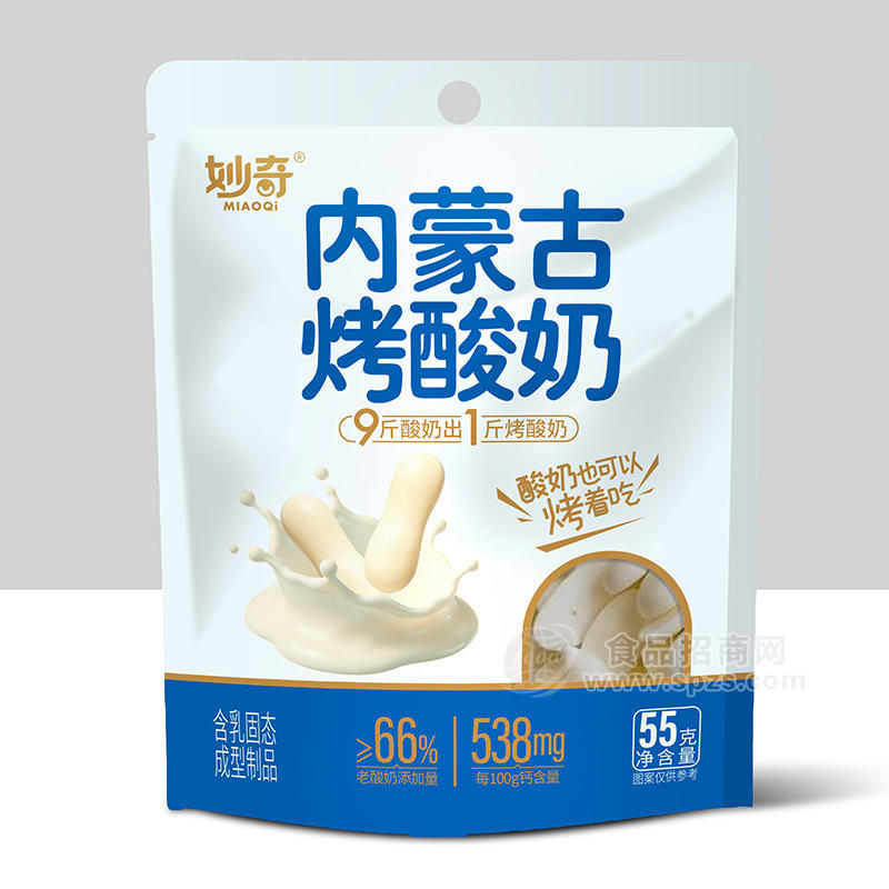 妙奇内蒙古烤酸奶奶制品休闲食品55g 