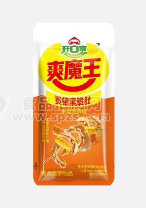 爽魔王贡椒素脆肚休闲食品散称
