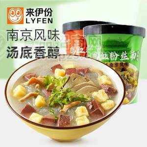 来伊份鸭血粉丝汤170g正宗南京特产懒人食品早餐夜宵方便速食