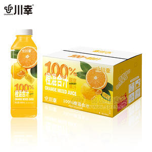 川幸100%橙混合汁果汁饮料600mlx15瓶