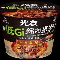 光友绵阳米粉牛肉米粉低GI薯类健康主食135g*12桶