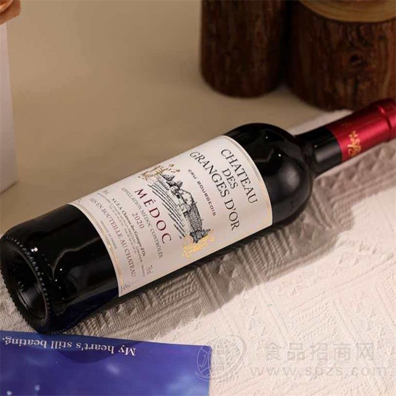 格朗多酒庄红葡萄酒 法国梅多克红酒 原瓶原装红酒批发
