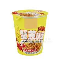 蟹黄拌面方便面方便食品65g