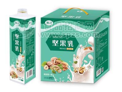 椰冈坚果乳植物蛋白饮料1kgx6瓶