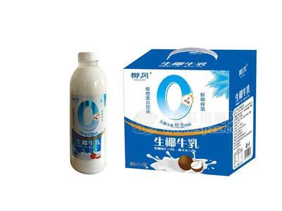 椰冈生椰牛乳植物蛋白饮料1L