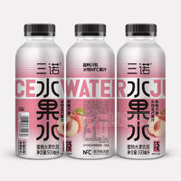 三诺蜜桃水果饮品果汁饮料500ml