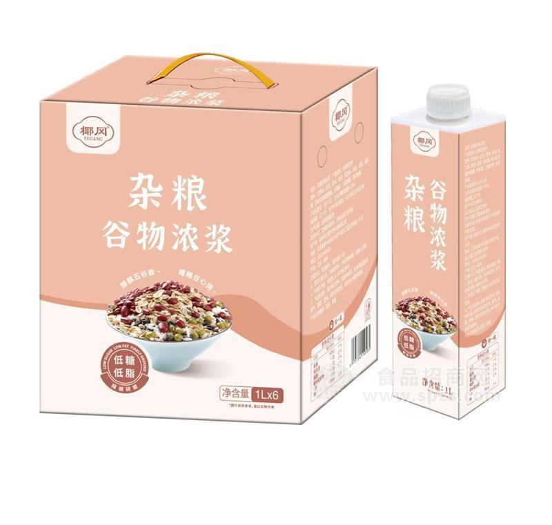 椰冈低糖杂粮谷物饮料1L 