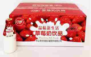 日威草莓奶饮品280ml