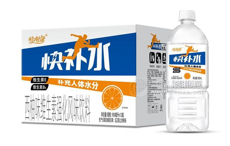 快补水西柚味维生素强化风味饮料900ml