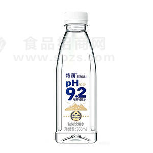 特润电解碱性水包装饮用水360ml