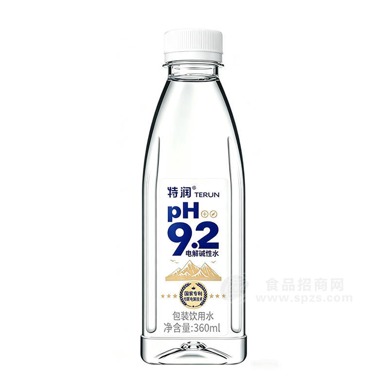 特润电解碱性水包装饮用水360ml