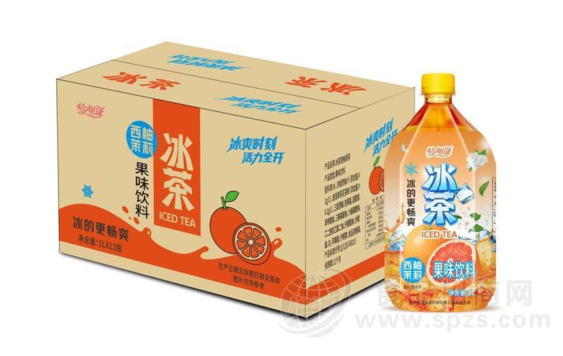 恰相逢西柚茉莉果味饮料1升