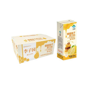 李子园蜂蜜柚子茶饮料果汁茶饮料250mlx24盒