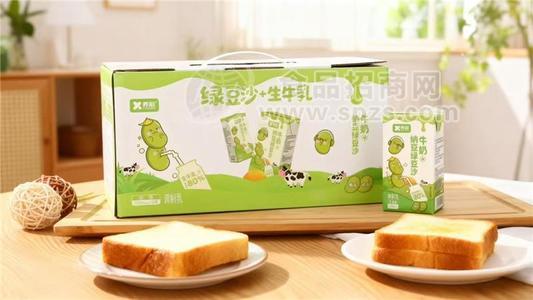 养歆绿豆沙生牛乳调制乳