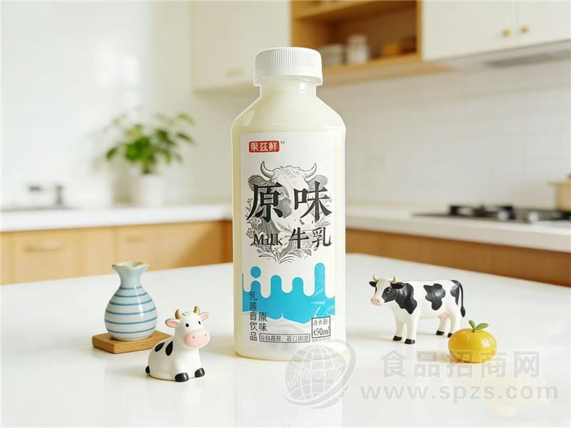 果兹鲜原味牛乳450ml