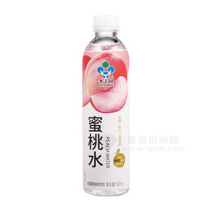 李子园水蜜桃味蜜桃水果味饮料501ml