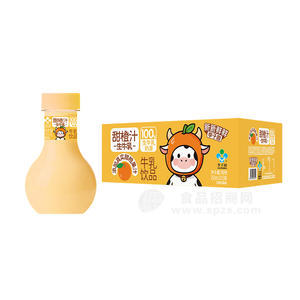 李子园甜橙汁生牛乳饮品乳饮料250mlx15瓶