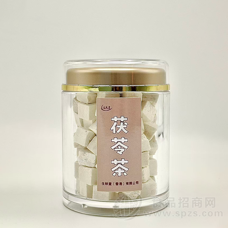 生蚨堂养生茶茯苓茶120g/罐送礼伴手礼可定制