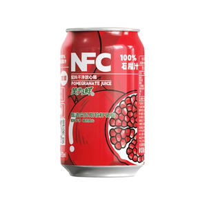 笑为鲜NFC100%石榴汁果汁饮料320ml