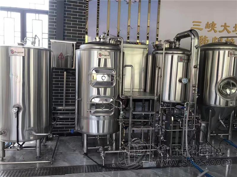 生产直销5000L大型啤酒酿造厂 精酿啤酒设备厂