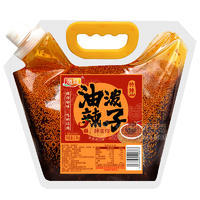 海霖油泼辣子辣椒油商用餐饮开店3斤红油冒菜麻辣烫小面凉拌