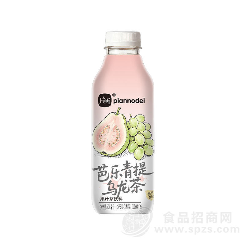 片断芭乐青提乌龙茶果汁茶饮料500ml