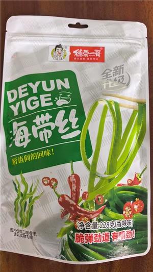 即食食品香辣味海带丝288g