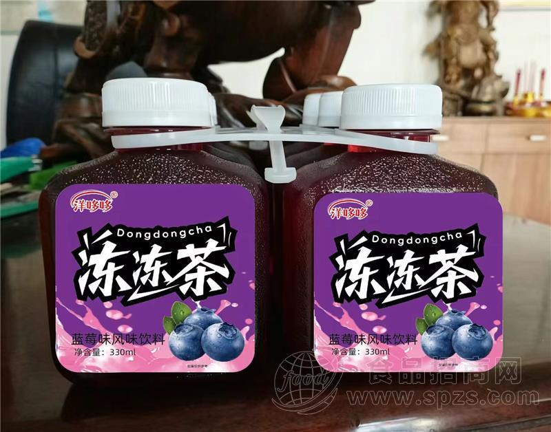 洋哆哆蓝莓风味饮料瓶装330ml