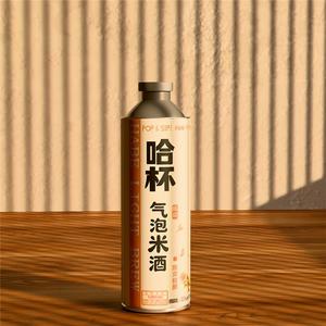 哈杯气泡米酒（陈皮桂花）1L装