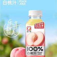 益纤禧100%白桃汁果汁饮料500ml