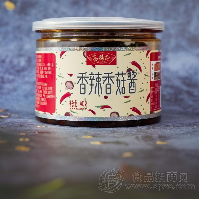 葛福记香辣香菇酱调味酱400g