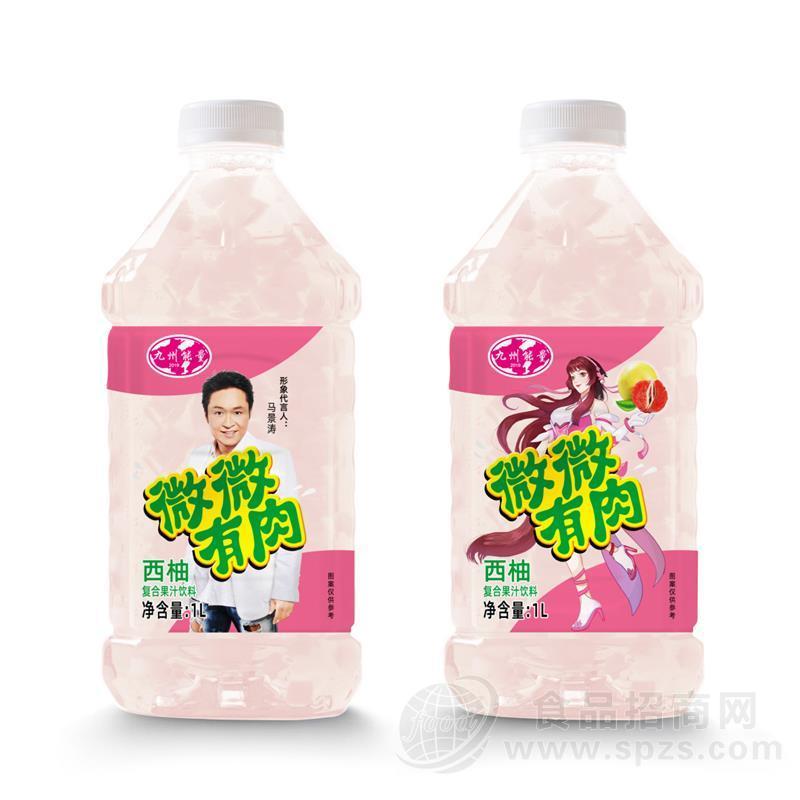 九州能量西柚复合果汁饮品1升