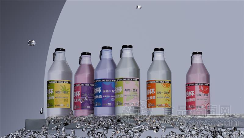 哈杯双果融合气泡米酒 288ml小瓶装