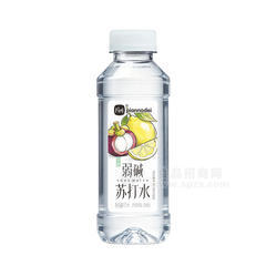 片断山竹柠檬味无糖弱碱苏打水饮料430ml