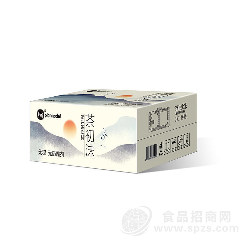 茶初沫箱装龙井茶饮料招商