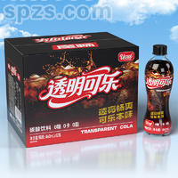 Ucue透明可乐碳酸饮料460mlx12瓶